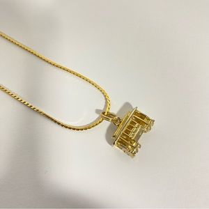Monet San Francisco Cable Car Trolley Pendant Necklace